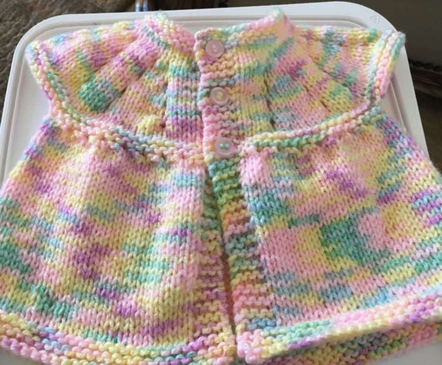 SUMMER SLEEVELESS TOP - 0 to 3 mths - SORBET