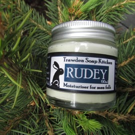 Rudey Moisturiser for Men Folk - scented with essential oils