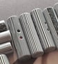 30mm Rare Cylindrical Grey 2 Hole Button Toggle x 5 (LAST 25) - Image 5