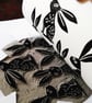 Five Hares - lino print - Image 4