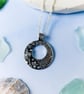 Rock Pool Pendant - Recycled Silver Coastal Necklace - Image 6