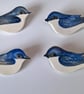 Swallow Bird ceramic Brooch - Image 4