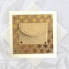 Handmade birthday card with money envelope
