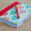 A5 Quarter-bound Hardback Page-a-day Journal with decorative heart cover