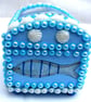 Blue sea chest keepsake or jewellery box - Image 5