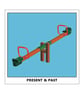 Present & Past Postcard - Image 1