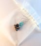 Amazonite And Larvikite Earrings With Sterling Silver - Handmade In Devon - Image 10