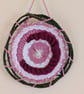 Hand Woven Rustic Circular Wall Hanging - Image 4