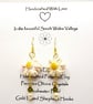   Hand Crafted Daisy Drop Earrings - Image 4