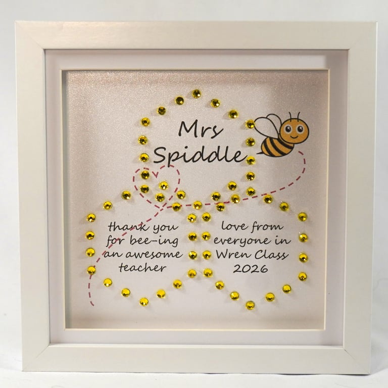 Personalised End-of-Year Teacher Thank-You Gift
