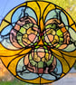 Empathy Stained Glass Hanging Piece