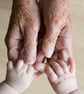 Grandparents Hearts and Hands Card - Image 2