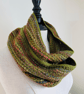 Olive Green Merino Wool Cowl