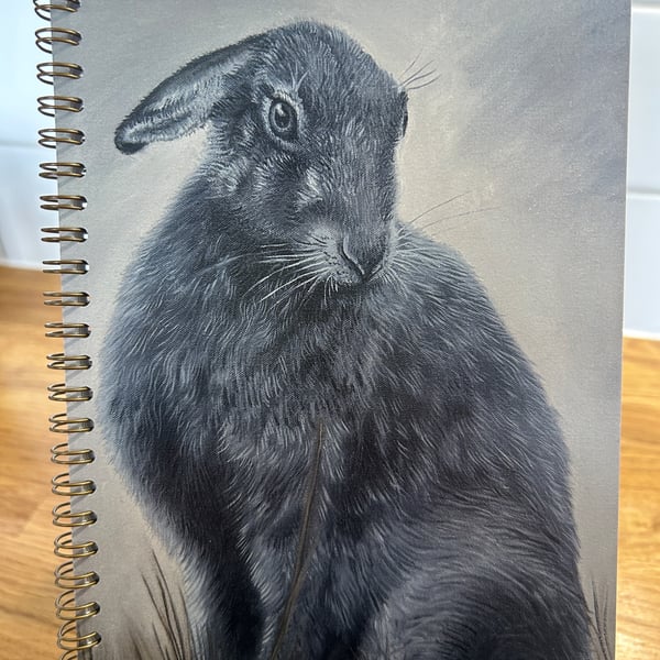 A5 Posing Hare Notebook