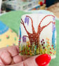 Hand Embroidered Christmas Gift Fairy House - Image 3