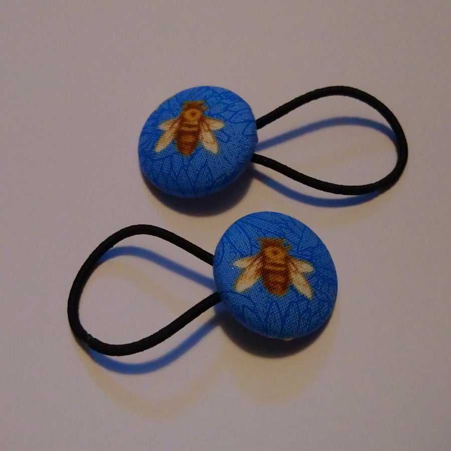 Bee Design Hair Bobble Hair Bands