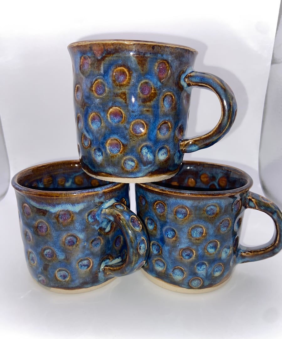 Small dimple mugs - Folksy