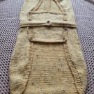 Golden brown . Dog coat for the large varieties.  