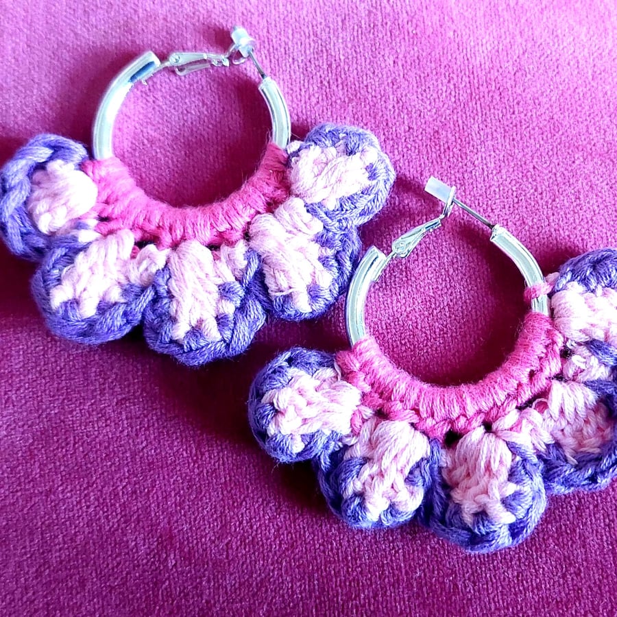 Crochet earrings 