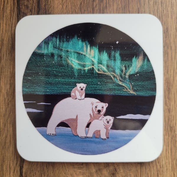 Polar Bears Coaster