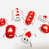 Fused Glass Love Bugs