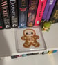 Skeleton Gingerbread Man Coaster cross stitch - Image 5