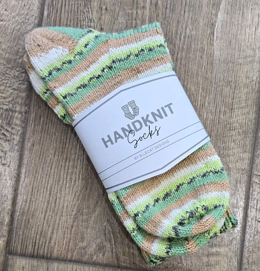 Handmade Vegan Boot Socks 4-6