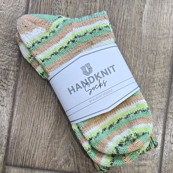 Handmade Vegan Boot Socks 4-6