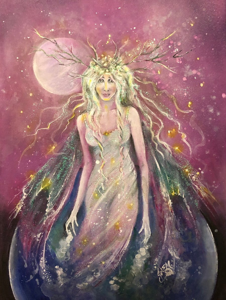 Faery Of Gaia A4 Print 