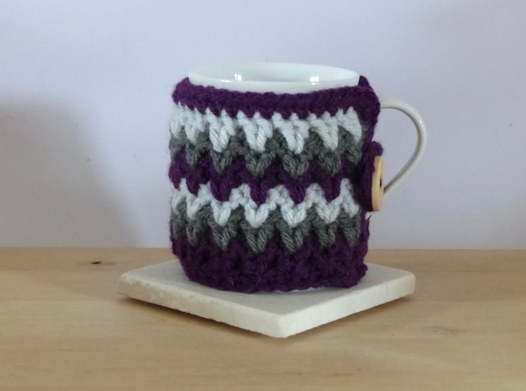 Crocheted Mug Cosy