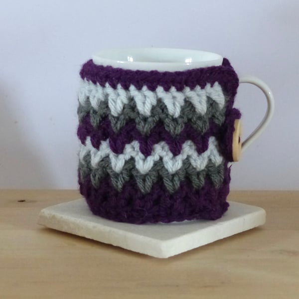 Crocheted Mug Cosy