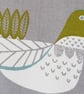 Scandi style tote bag with long handles: Scandi birds - Image 3