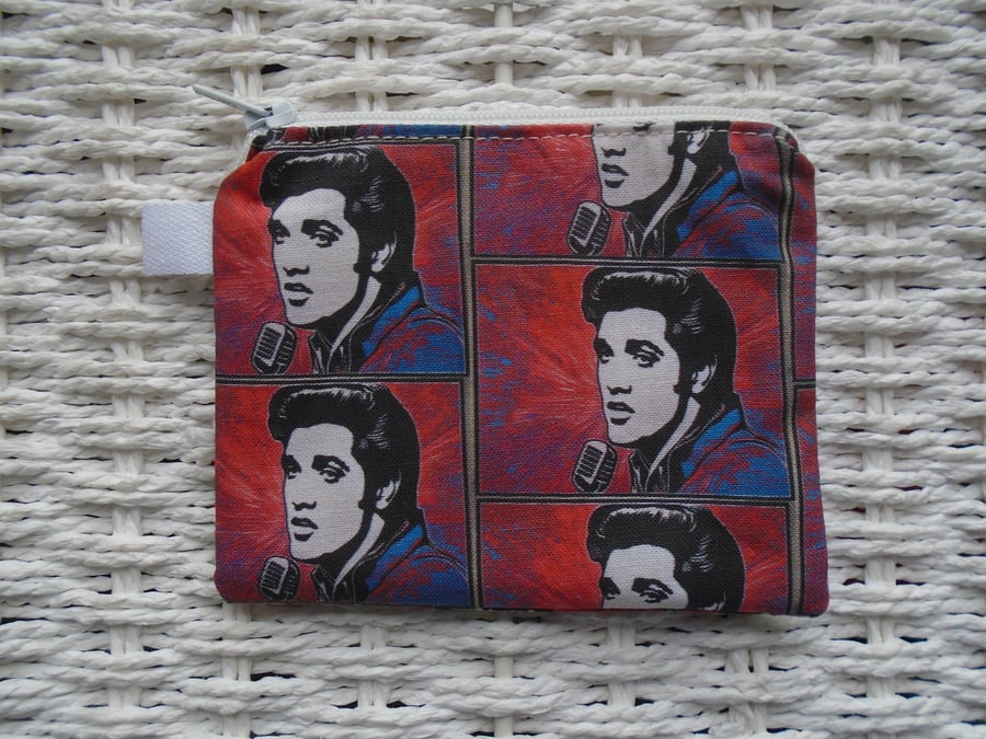 Elvis Purse or Card Holder 