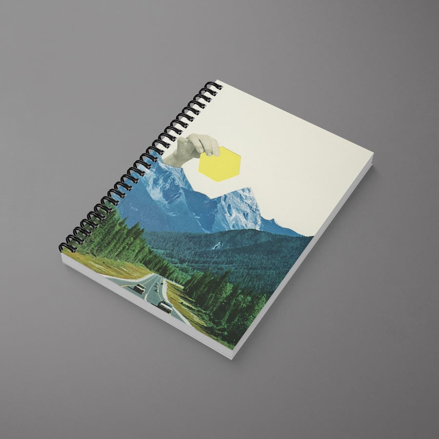 Mountain Spiral Notebook - Moving Mountains