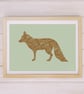 Woodland Fox A4 Art Print  - Image 2