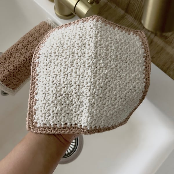 Crochet Eco Friendly Cotton Dishcloths 