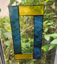 Custom Stained Glass Photo Booth Frame, Handmade Hanging Decor - Image 4