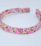 Liberty Fabric Braided Hairband - Handmade - Image 4