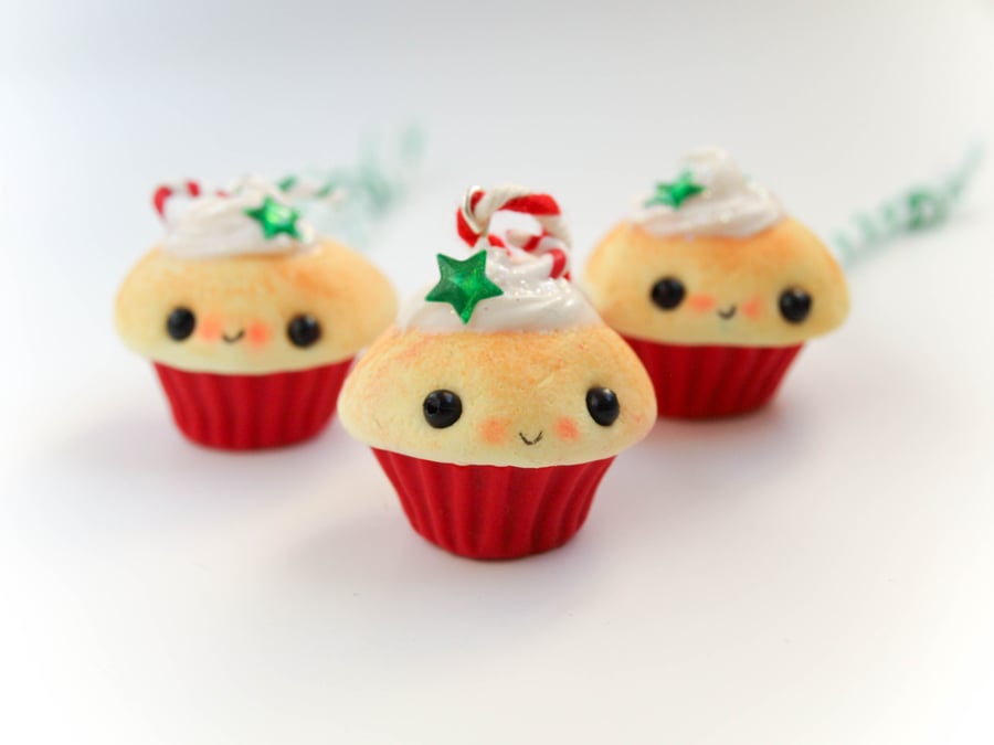 Festive Cup Cake Decorations
