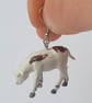 Eating Cow Earrings - Upcycled Vintage Toys - Image 7