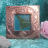 Handmade Copper Frame in Art Nouveau style