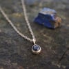 Lapis Lazuli  Silver Necklace