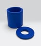 Handmade Blue Diffuser Bottle Holder for Home Fragrance - Image 2