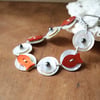 Fish Design Shell Button Handmade Adjustable Bracelet