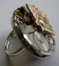 steampunk watch and bee ring - Image 2