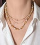 Artisan Golden Dawn Crystal Necklace