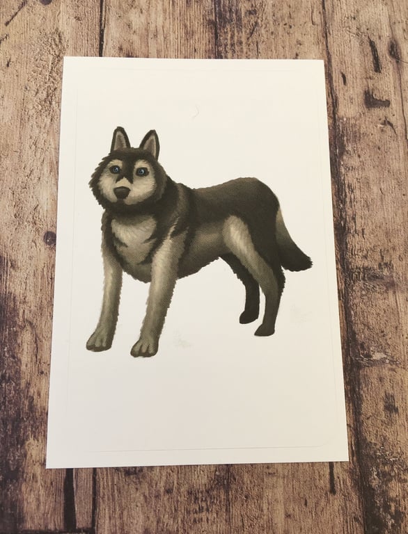 Dog Rectangular Sticker