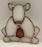 Stained Glass Stargazing Polar bear - Image 5