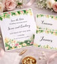 Tropical Wedding Save the Date Cards 