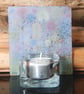Handmade Fused Glass 'Meadow' T Light Holder - Image 3